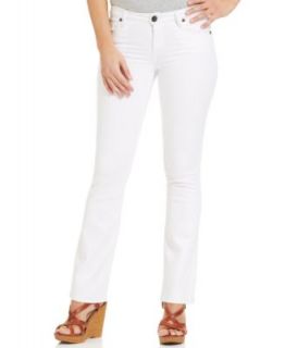 MICHAEL Michael Kors Sausalito Bootcut Jeans, Optic White Wash   Women