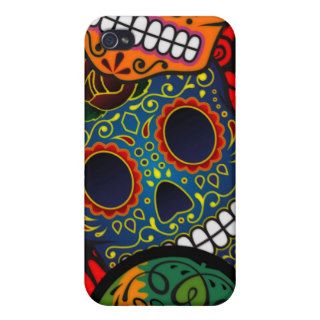 Candy Skull  Cases For iPhone 4