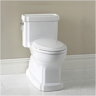 Toto Guinevere ADA Compliant 1.28 GPF Round 1 Piece Toilet with