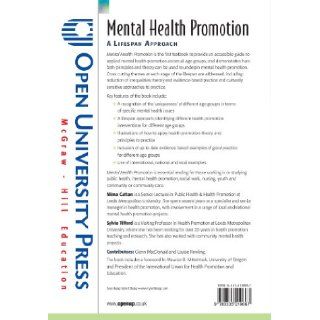 Mental Health Promotion A Lifespan Approach 9780335219667 Medicine & Health Science Books @