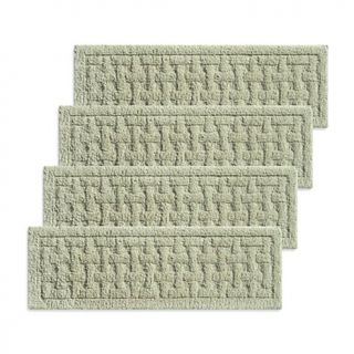 Improvements Set of 4 Weave Pattern Washable Stair Treads