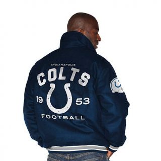 Indianapolis Colts NFL Wool Blend Varsity Jacket