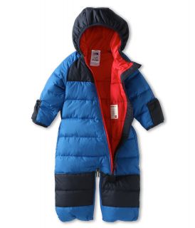 The North Face Kids Lil Snuggler Down Zip Front Bunting (Infant) Nautical Blue