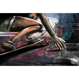 Maxwell Dickson 'Road Surfing' Canvas Wall Art Maxwell Dickson Canvas