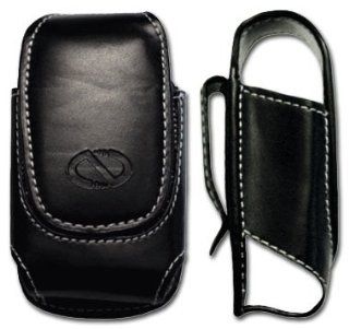 Samsung SGH A237 Black Pouch Leather Case Electronics