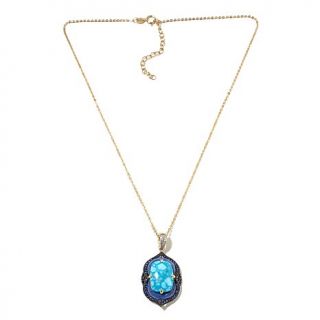 Rarities Fine Jewelry with Carol Brodie Crown Spring Turquoise, Diamond and Mu