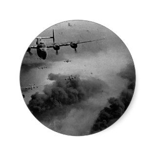 B 24 Liberator Heavy Bombers USAAF Stickers