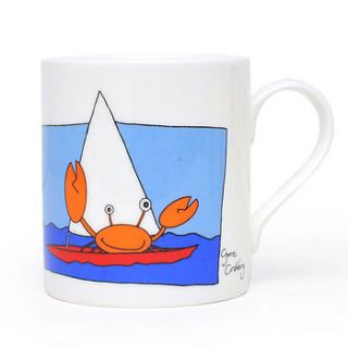 'gone sailing' mug by gone crabbing limited