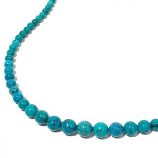 Jay King Graduated Turquoise Bead 19 1/2" Necklace