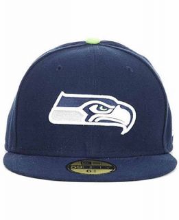 New Era Seattle Seahawks On Field 59FIFTY Cap   Sports Fan Shop By Lids   Men