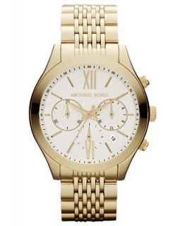Michael Kors Womens Chronograph Gold Tone Stainless Steel Bracelet Watch 42mm MK5762   Watches   Jewelry & Watches