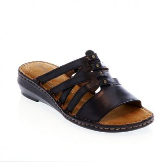 Naturalizer "Leanna" Leather Slide Sandal