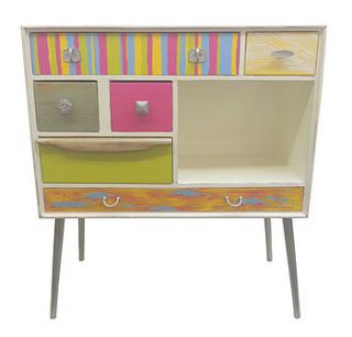 upcycled retro chest of drawers by green in mind