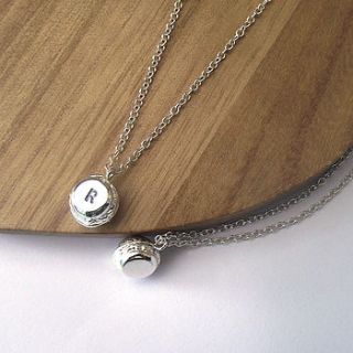 personalised mini macaroon necklace by zelda wong