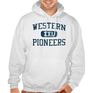 Western Pioneers Athletics Hooded Sweatshirts