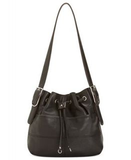 Tignanello Handbag, Luck of the Draw Leather Drawstring Hobo   Handbags & Accessories