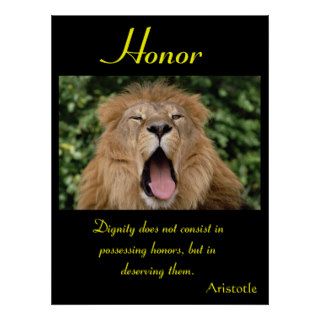 Honor Posters animal 24