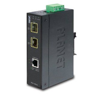 PLANET IGT 1205AT / Industrial 10/100/1000T to 2 100/1000X SFP Media Converter Computers & Accessories