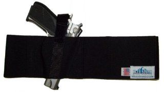 Blue Stone Safety, Basic Belly Band Holster, Black, Small, RH, B232 001 R  Gun Holsters  Sports & Outdoors
