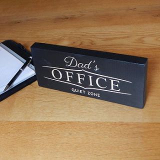 engraved wooden sign for dad or daddy by winning works