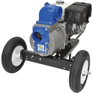 IPT Trash Pump — 4in. Ports, 37,800 GPH, 2in. Solids Capacity, 390cc Honda GX390 Engine, Model# 3994-IPT-96  Engine Driven Full Trash Pumps