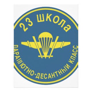 Airborne schools Class patch23rd Airborne School Custom Letterhead
