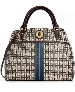 Tommy Hilfiger Handbag, Coated Classics Convertible Shopper   Handbags & Accessories
