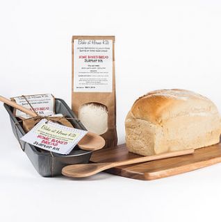 home baked bread starter kit by bake at home kits