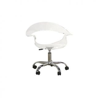 Elia Acrylic Swivel Chair