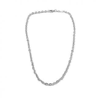Michael Anthony Jewelry® Stainless Steel 20" Ribbed Cable Chain Necklace