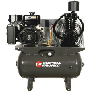Campbell Hausfeld Service Truck Series Air Compressor — 14 HP Subaru EX40 Engine, 24.3 CFM @ 175 PSI, Model# CE7004  Gas Powered Air Compressors