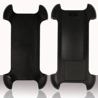 Black Universal Belt Clip Holster Case For Kyocera Hydro (MonsterAccessory) Cell Phones & Accessories