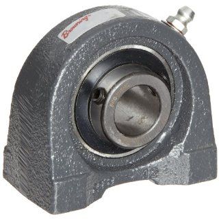 Browning VTBS 231 Pillow Block Ball Bearing, 2 Bolt, Setscrew Lock, Contact and Flinger Seal, Cast Iron, Inch, 1 15/16" Bore, 2 1/4" Base To Center Height