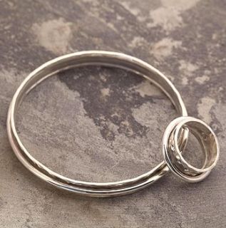 sterling silver and gold rotating ring by otis jaxon silver and gold jewellery