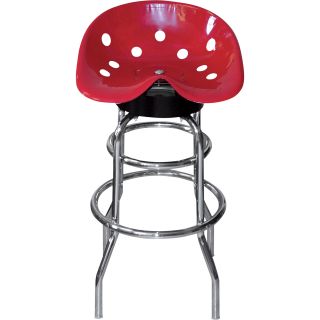K & M Manufacturing Tractor Stool — Red, Model# 9762  Shop Seats   Stools