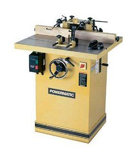 Powermatic 1791273 Model 25A 1/2, 3/4, and 1 Inch Interchangeable Spindle 3 Horsepower Shaper, 230 Volt 1 Phase   Power Spindle Sanders  