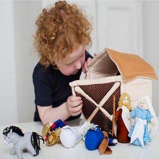 nativity soft play set by alphabet gifts & interiors