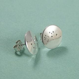 sterling silver constellation earrings by fragment designs