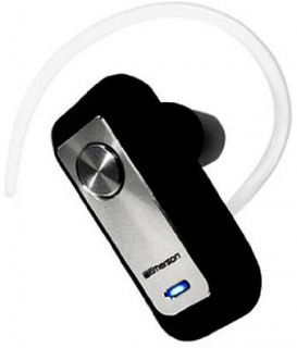 Emerson EM228WM Bluetooth Headset   Retail Packaging   Silver Cell Phones & Accessories