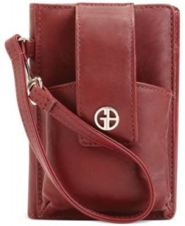 Giani Bernini Wristlet, Softy Leather Grab & Go Phone Case   Handbags & Accessories