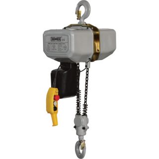 Roughneck Round Chain Electric Hoist — 2-Ton Capacity  Electric Chain Hoists