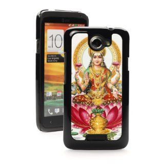 HTC One X Black Hard Back Case Cover PB226 Color Lakshmi Hindu Goddess Cell Phones & Accessories