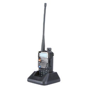 BAOFENG UV 5RE Plus Dual Band Amateur Radio with Earpiece Walkie Talkie Dual Band 136 174/400 520MHz Two way Radio with Earpiece  Two Way Radio Headsets  GPS & Navigation
