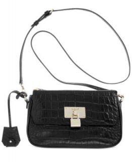 DKNY Soft Patent Mini Crossbody   Handbags & Accessories
