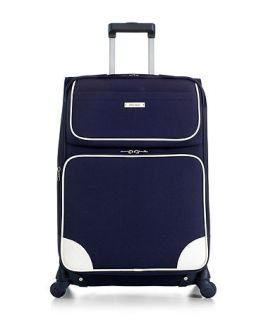 DESIGNER CLOSEOUT Nine West Rendezvous 24 Expandable Spinner Suitcase   Upright Luggage   luggage