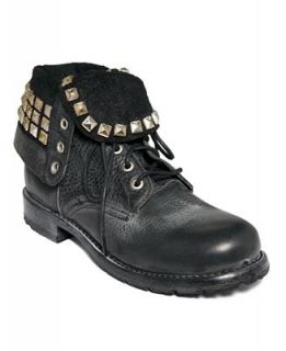 Frye Womens Rogan Studded Lace Boots   Shoes