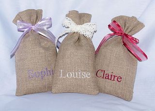 linen lavender sacks by tuppenny house designs
