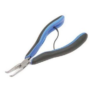 Lindstrom Plier Bent Snipe Nose Rx Smooth Jaw 6.12"   Needle Nose Pliers  