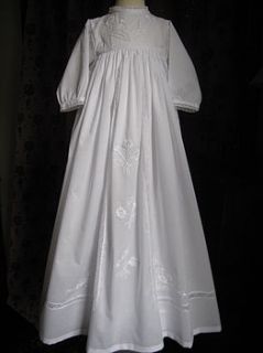 christening gown 'primrose' by little doves