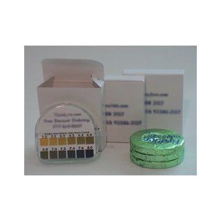 pH Test Kit 3 pack with 3 free refills Health & Personal Care